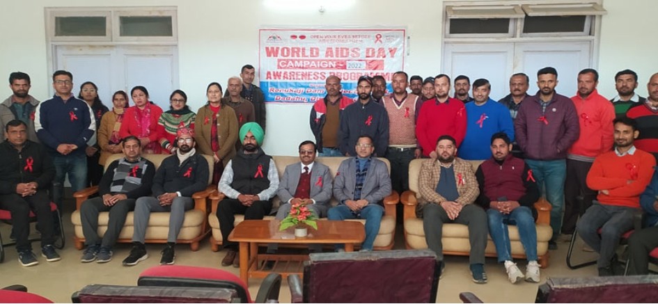 ददाहू अस्पताल में एचआइवी रोकथाम को लेकर जागरूकता शिविर आयोजित…