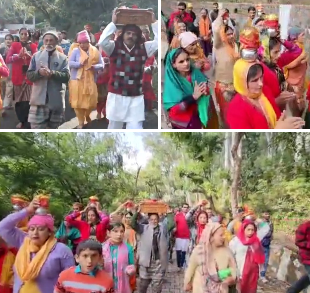 श्री रेणुका जी में श्री मद भागवत महापुराण कथा का आरम्भ….