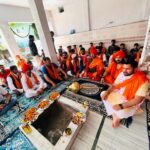 विश्व हिन्दू परिषद् एवं बजरंग दल ने निकाली रैली … हुआ महाआरती का आयोजन भी ….