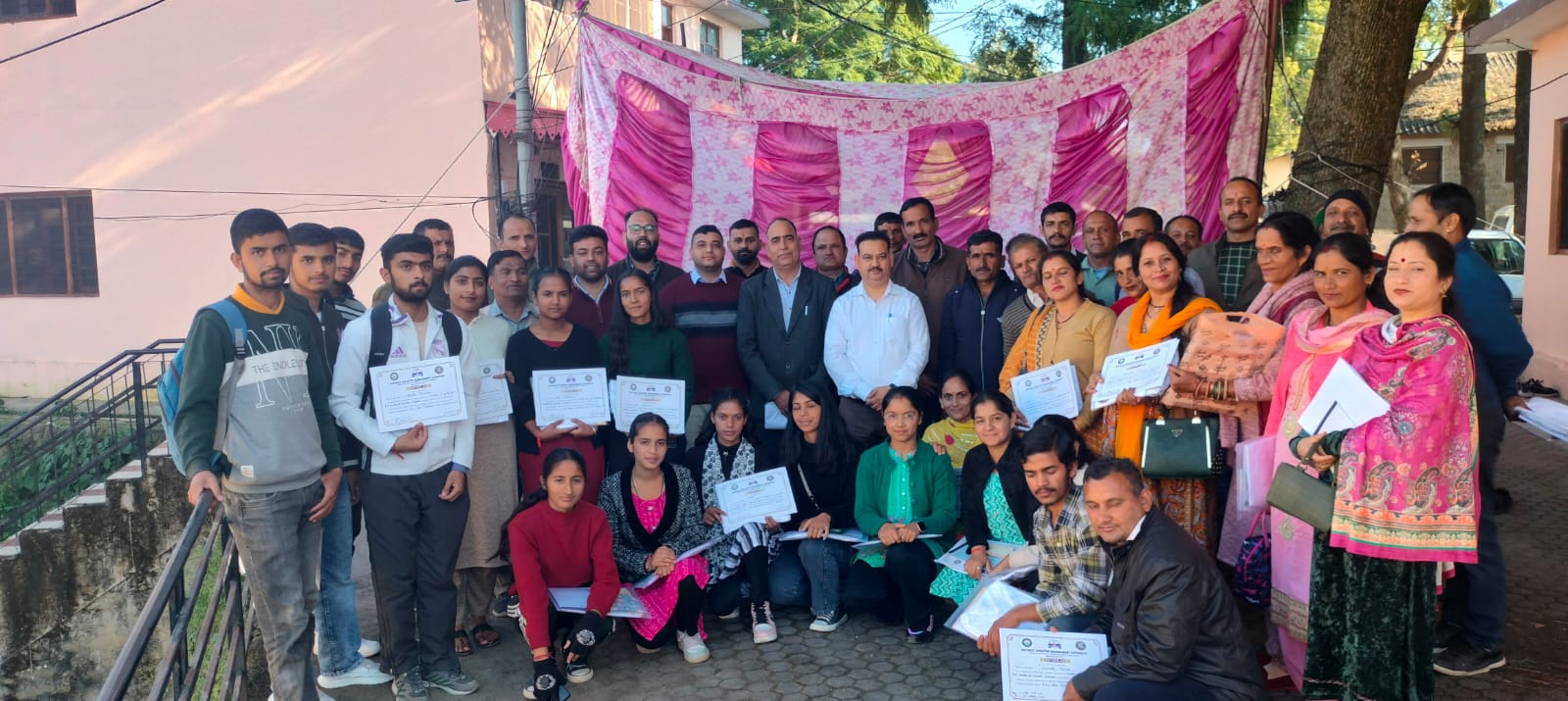 तीन  दिवसीय आपदा प्रबंधन प्रशिक्षण कार्यक्रम डॉ संजीव कुमार धीमान ने किया समापन…