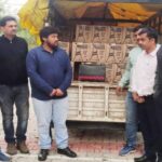 राज्य कर एवं आबकारी विभाग टीम ने नाके के दौरान अवैध शराब की 115 पेटियां की जब्त…