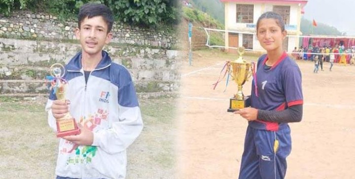 गिरिपार क्षेत्र के सुमित शर्मा और कृतिका खेलेंगे राज्य स्तरीय कबड्डी…