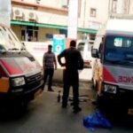 एम्बुलेंस (108) के खस्ताहाल…क्षेत्रीय अस्पताल पहुंचाने से पहले खुला पहिया…