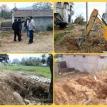 मंदिर की जमीन पर अतिक्रमण करने वालों के मंसूबों पर चली जेसीबी…. मंदिर की जमीन पर अतिक्रमण करने वालों के मंसूबों पर चली जेसीबी….