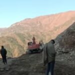 लैंडस्लाइड के कारण नेशनल हाईवे 707 3 घंटे बाद बहाल 