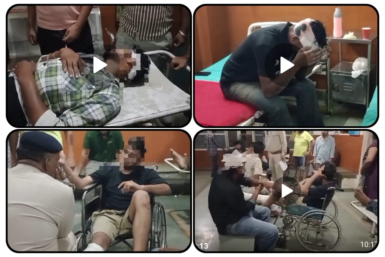 नशे की सत्ता पर वर्चस्व स्थापित को लेकर हमले तेज…6 से अधिक युवा घायल…