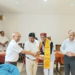 राष्ट्रीय एकात्मकता संस्था भारत भारती के एन एम वर्मा बने हिमाचल प्रदेश अध्यक्ष…. राष्ट्रीय एकात्मकता संस्था भारत भारती के एन एम वर्मा बने हिमाचल प्रदेश अध्यक्ष….