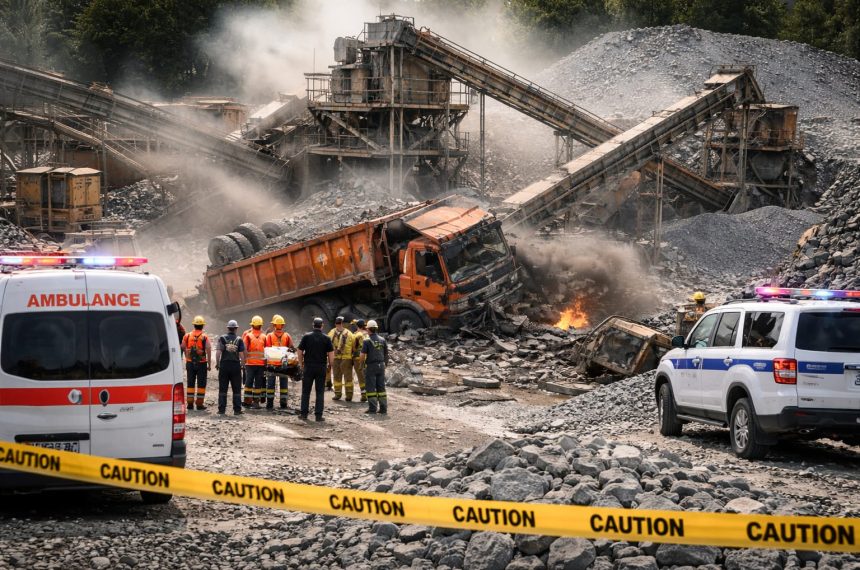 डोबरी सालवाला क्रशर प्लांट की मशीन में आने से एक व्यक्ति की दर्दनाक मौत …