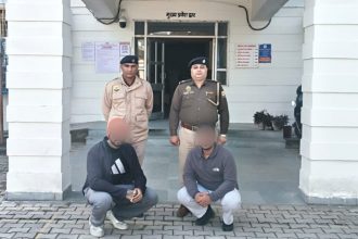 पांवटा साहिब में द्वारा पार्क तोड़फोड़ मामले में दो आरोपी गिरफ्तार*