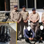 नेशे के खिलाफ कड़ी कार्रवाई…चरस के साथ दो युवक गिरफ्तार…