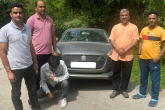 पुलिस टीम द्वारा नशे के विरुद्ध एक और बड़ी कार्यवाही… व्यक्ति से 8.49 ग्राम हेरोइन (चिट्टा) बरामद