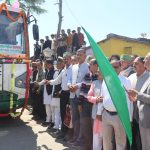 हर्षवर्धन चौहान ने शिलाई से शिमला बस को हरी झंडी दिखा कर किया रवाना…