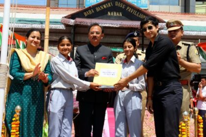 उद्योग मंत्री हर्षवर्धन चौहान ने की जिला स्तरीय हिमाचल दिवस की अध्यक्षता..