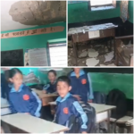 टला बड़ा हादसा…कक्षा के दौरान स्कूल की छत से गिरा प्लास्टर…बच्चों की सुरक्षा के साथ खिलवाड़